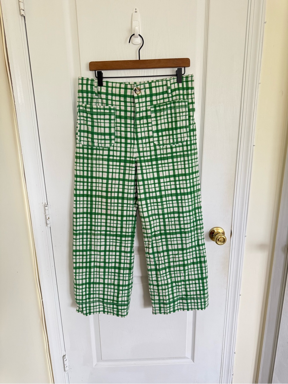 Anthropologie Maeve The Colette Cropped Wide Leg Pant - Picture 3 of 9